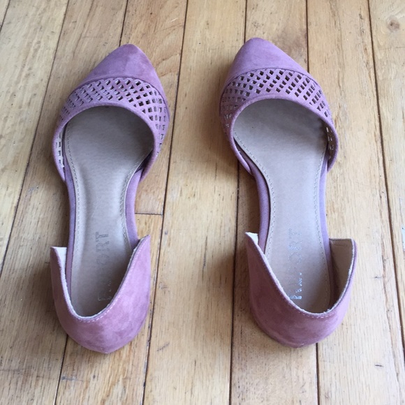 REPORT Women’s Pink Suede Flats - Picture 4 of 4